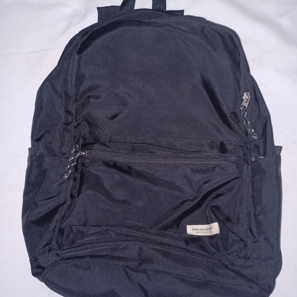 Black Backpack Kaka Series Bookbag Limited - Picture 1 of 2